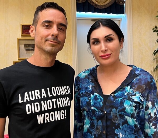 Laura Loomer right showed up at Thursdays Villager for Trump event in The Villages
