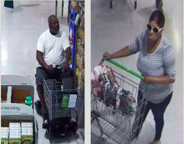 These two suspected shoplighters are being sought in an incident at Publix at Colonly Plaza