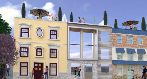 This rendering from the developer shows what the apartments would look like This rendering from the developer shows what the apartments would look like