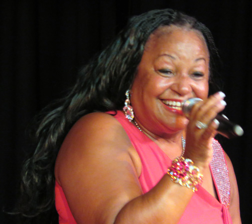 Toni Booker sings Motown on Monday at 4 pm in Shalom Temple