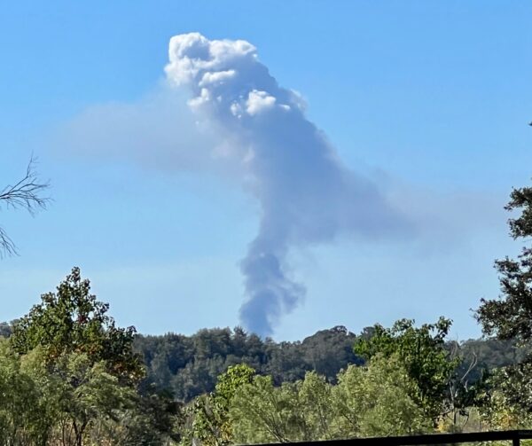 Smoke from the fire at the federal collectional center at Coleman was visible from near the Arnold Palmer Championship Course in The Villages Smoke from the fire at the federal collectional center at Coleman was visible from near the Arnold Palmer Championship Course in The Villages