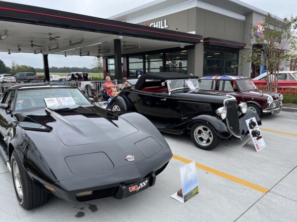 Classic cars from Corvettes to Mini Coopers were on display. Classic cars from Corvettes to Mini Coopers were on display.