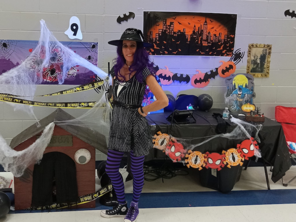 Lisa DeMarco embraces Halloween
