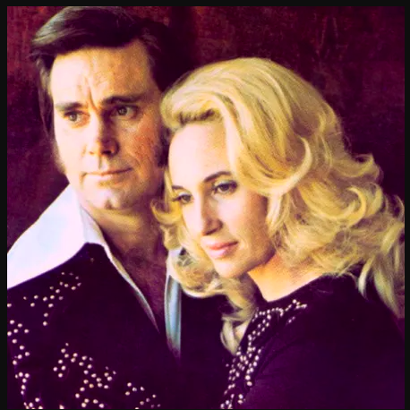 George Jones and Tammy Wynette