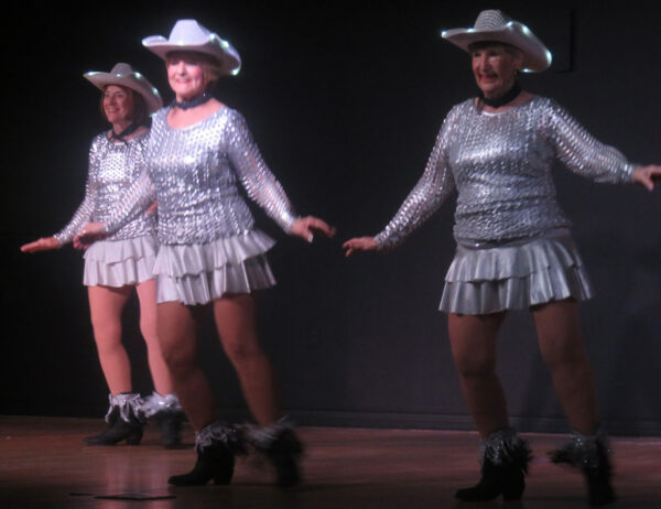 The Classy Dazzlers had a hoedown on the song Cowboy Casanova