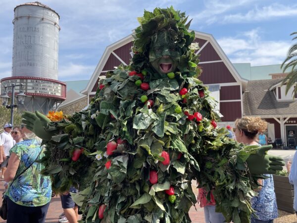 Plant Man was among those attending the Strawberry Festival Plant Man was among those attending the Strawberry Festival