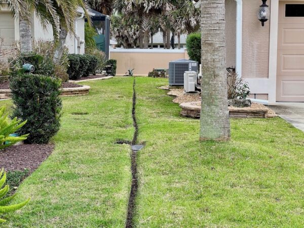 This 22valley22 was installed to mark the property line between the feuding neighbors