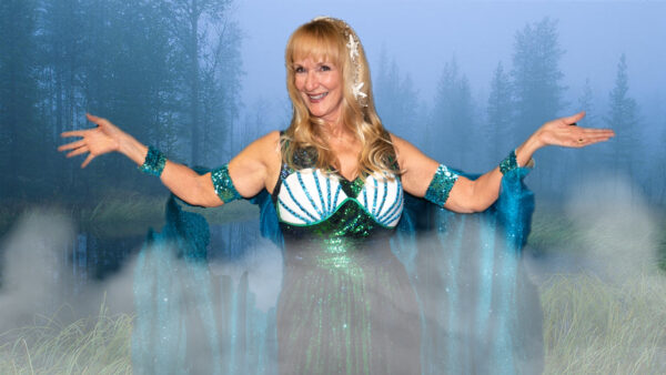 Jill Marresse plays Lady of the Lake In "Spamalot."