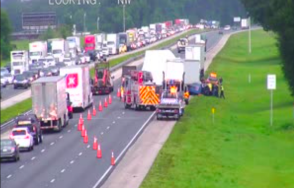 A multi vehicle crash on Interstate 75 in Sumter County snarled traffic late Thursday afternoon
