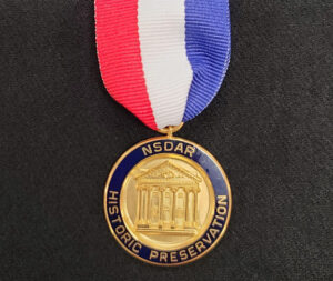 NSDAR Historic Preservation Medal