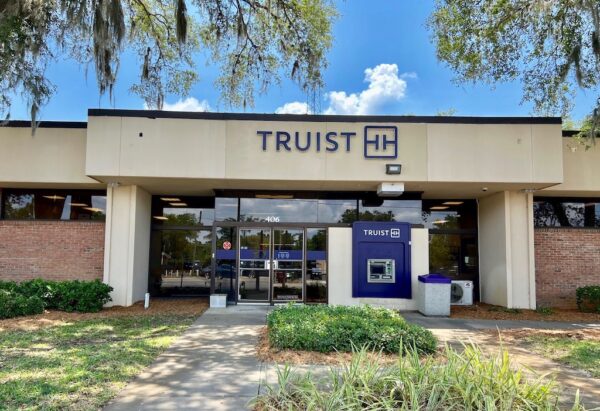 The Truist Bank on Main Street in Wildwood