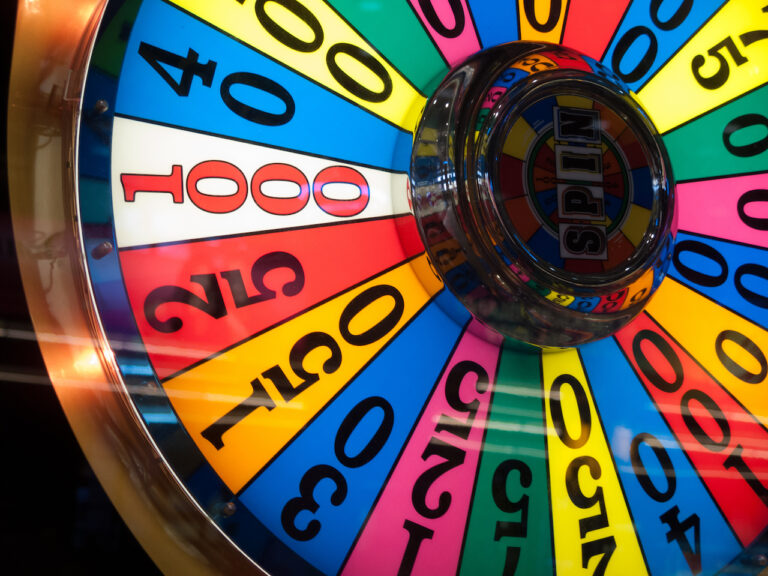 Wheel of fortune, Las Vegas, Nevada, USA