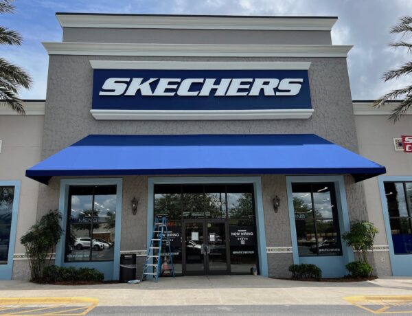 Skechers is expected to open later this month at Rolling Acres Plaza