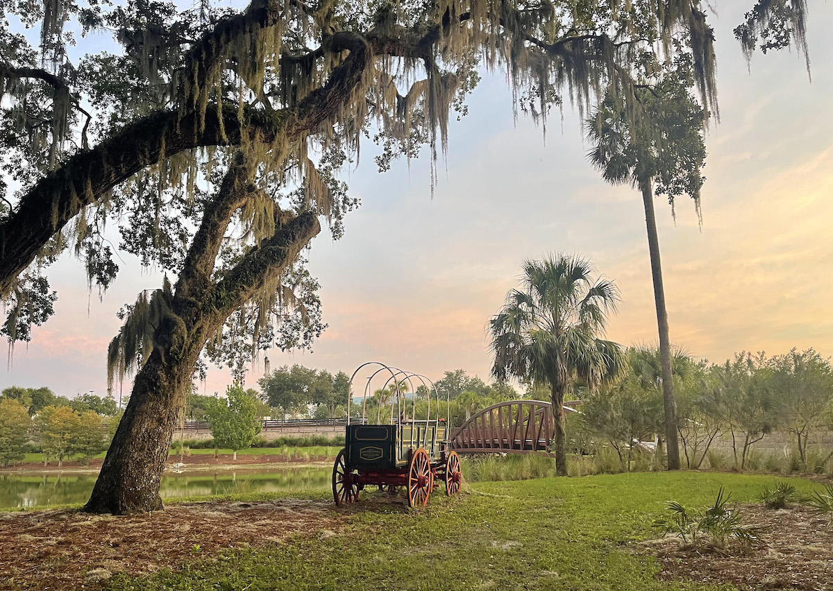 Sunrise at the Brownwood Bridge in The Villages