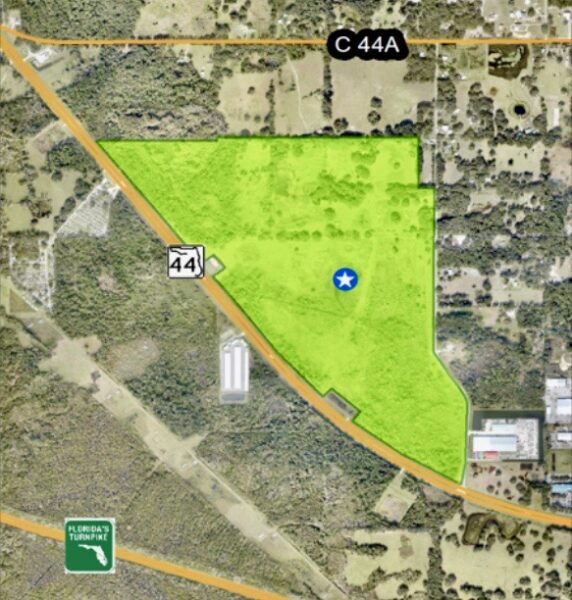 The Pike 75 Logistics Center site in Sumter County The Pike 75 Logistics Center site in Sumter County