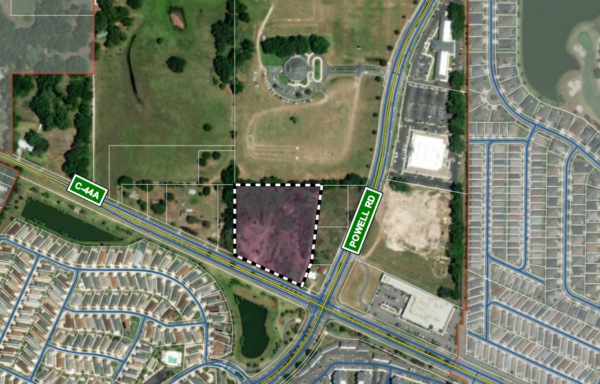 This diagram shows the proposed location of the Exalt Health Rehabilitation Hospital This diagram shows the proposed location of the Exalt Health Rehabilitation Hospital