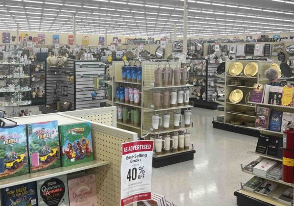 Discounts and aisles at Hobby Lobby in The Villages