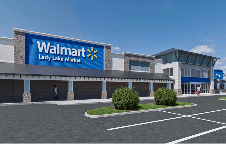 A new Walmart will be built at the corner of County Road 466 and Cherry Lake Road