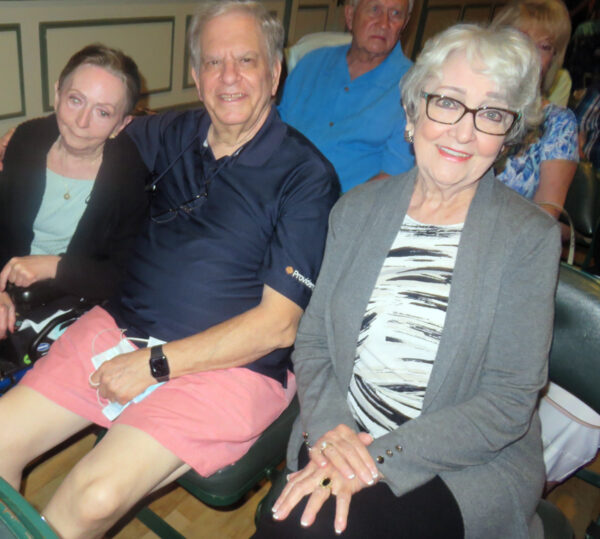 Oldies fans fromleft Marilyn and Bruce Rossi and Betty Balunis enjoyed the Brooklyn Biridge songs Oldies fans fromleft Marilyn and Bruce Rossi and Betty Balunis enjoyed the Brooklyn Biridge songs