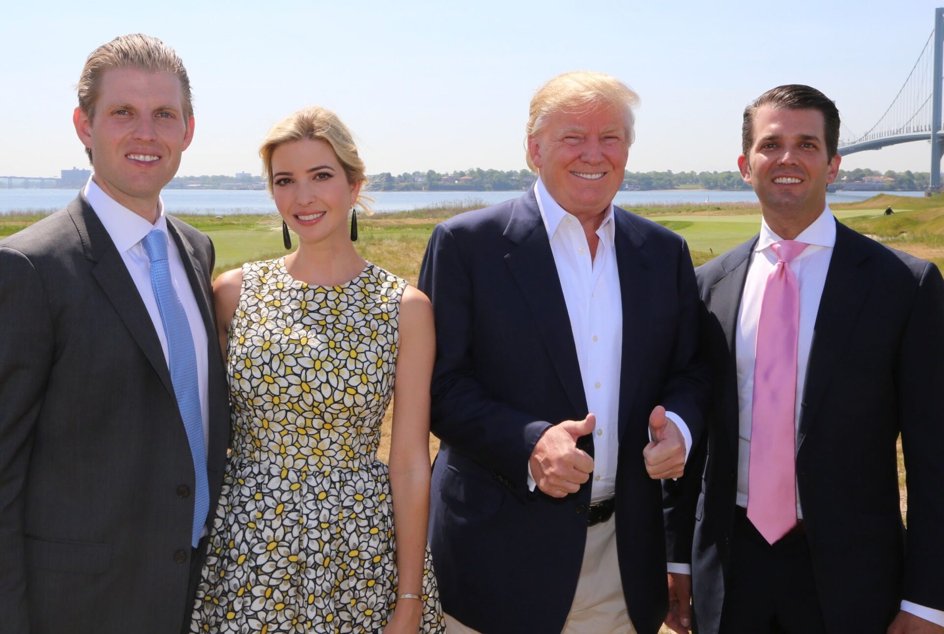 in attendance for Opening of Trump Golf Links at Ferry Point, Trump Golf Links at Ferry Point, Bronx, NY May 26, 2015. Photo By: Joe Vericker/Everett Collection