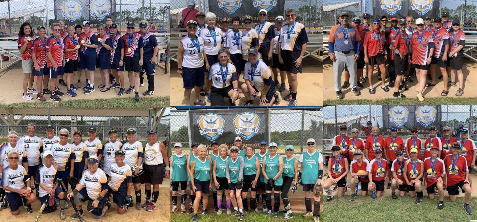 Villagers win big at 2023 Florida Senior Games Softball Championships