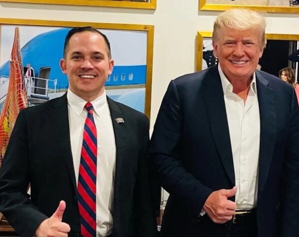 PAC supporting congressional hopeful told to stop implying he’s got Trump’s backing