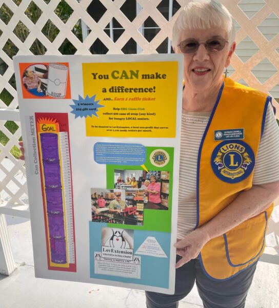 Barbara Crewell of the Orange Blossom Gardens Lions Club Barbara Crewell of the Orange Blossom Gardens Lions Club