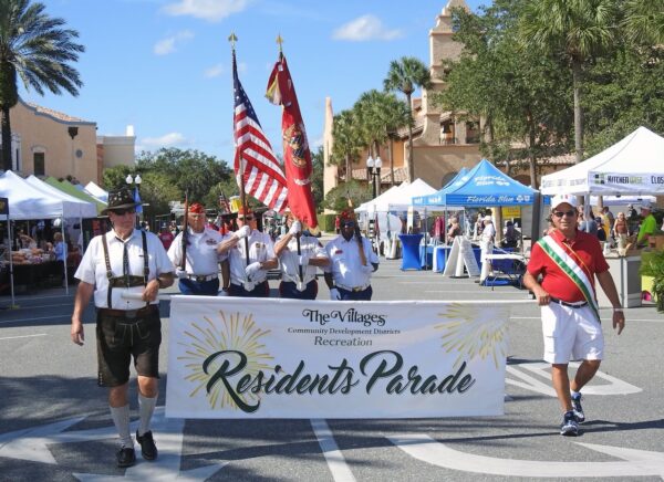 The Heritage Parade stepped off in Spanish Springs Town Square The Heritage Parade stepped off in Spanish Springs Town Square