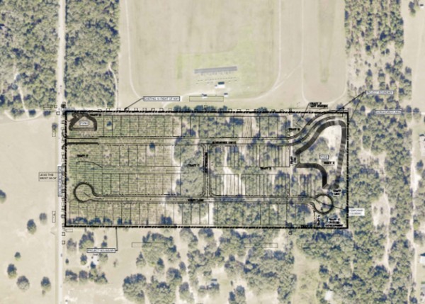This map shows the proposed location of the subdivision This map shows the proposed location of the subdivision
