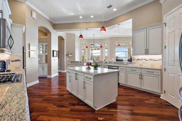 Upgraded kitchen at 3472 Conservation Trail