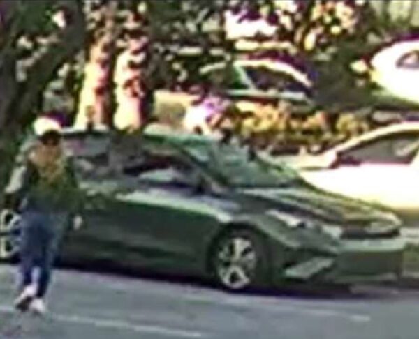 The suspect left in this Ford passenger car