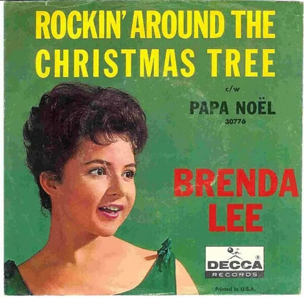 Brenda Lee was 13 when Rocking Around the Christmas Tree was released in 1958 Brenda Lee was 13 when Rocking Around the Christmas Tree was released in 1958