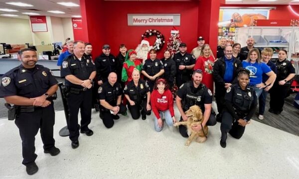 Officers from Fruitland Park, Lady Lake, and Leesburg police departments teamed up with Target employees and The Kiwanis Club of Lady Lake Lady teamed up to make Shopwith a cop asuccess Saturday. Officers from Fruitland Park, Lady Lake, and Leesburg police departments teamed up with Target employees and The Kiwanis Club of Lady Lake Lady teamed up to make Shopwith a cop asuccess Saturday.
