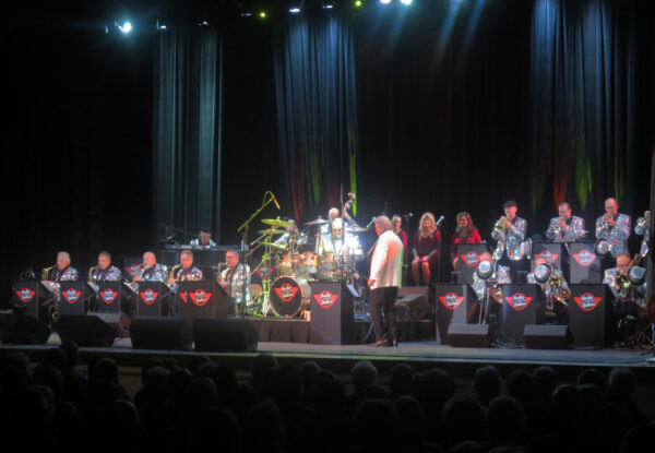 Rocky Seader and his big band filled that stage in Savannah Center