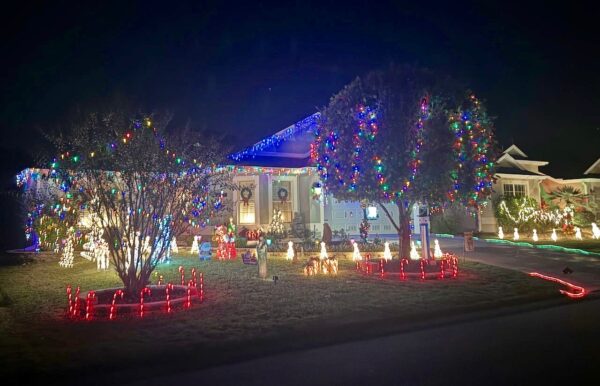 This home at 869 Baisley Trail in the Village of Bonita is ready for Christmas