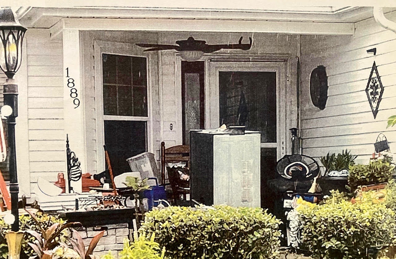 Hoarding has been a constant problem at the Packard home on Blythewood Loop