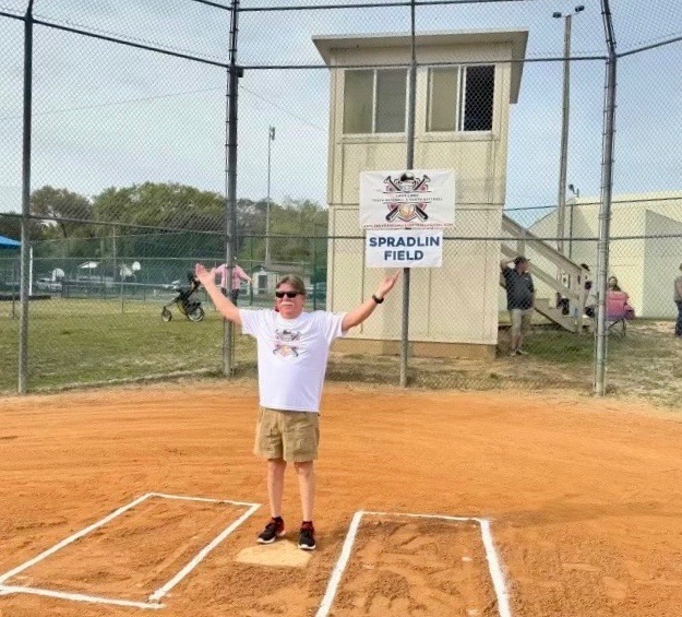 Mike Spradlin has been honored with baseball field that now bears his name