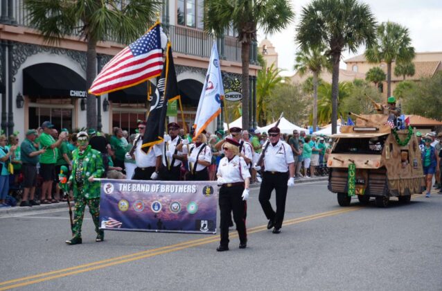The Band of Brothers at 2024 St. Patrick's Day Festival in The Villages