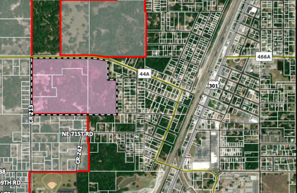 This map shows the proposed location of the development This map shows the proposed location of the development