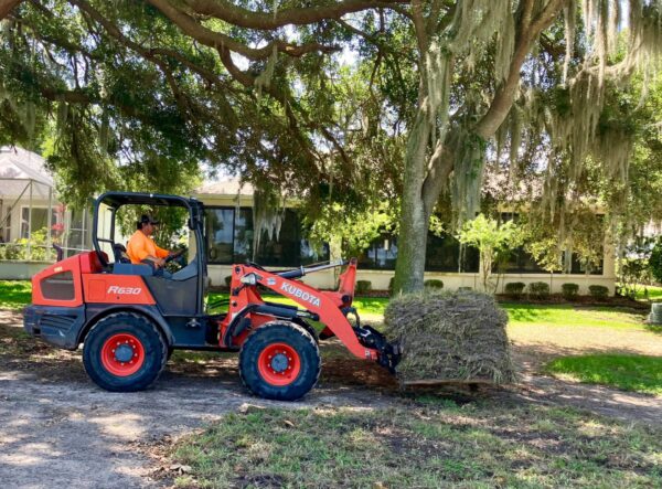 A contractor was putting down sloppy sod Thursday, the day before the anticipated reopening of the Heron Executive Golf Course A contractor was putting down sloppy sod Thursday, the day before the anticipated reopening of the Heron Executive Golf Course