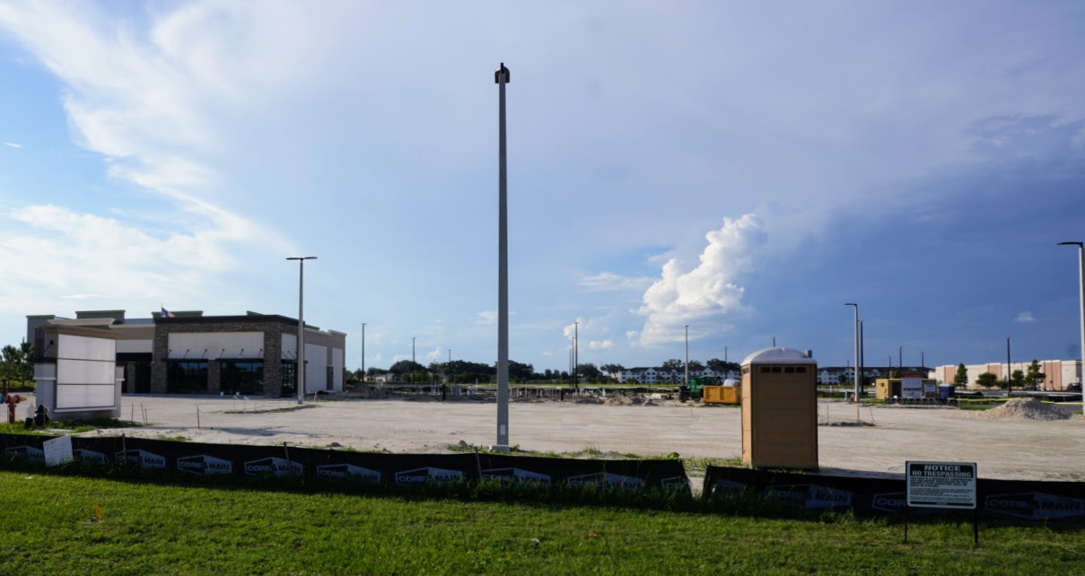 Site of the new Outback Steakhouse coming to Trailwinds Village