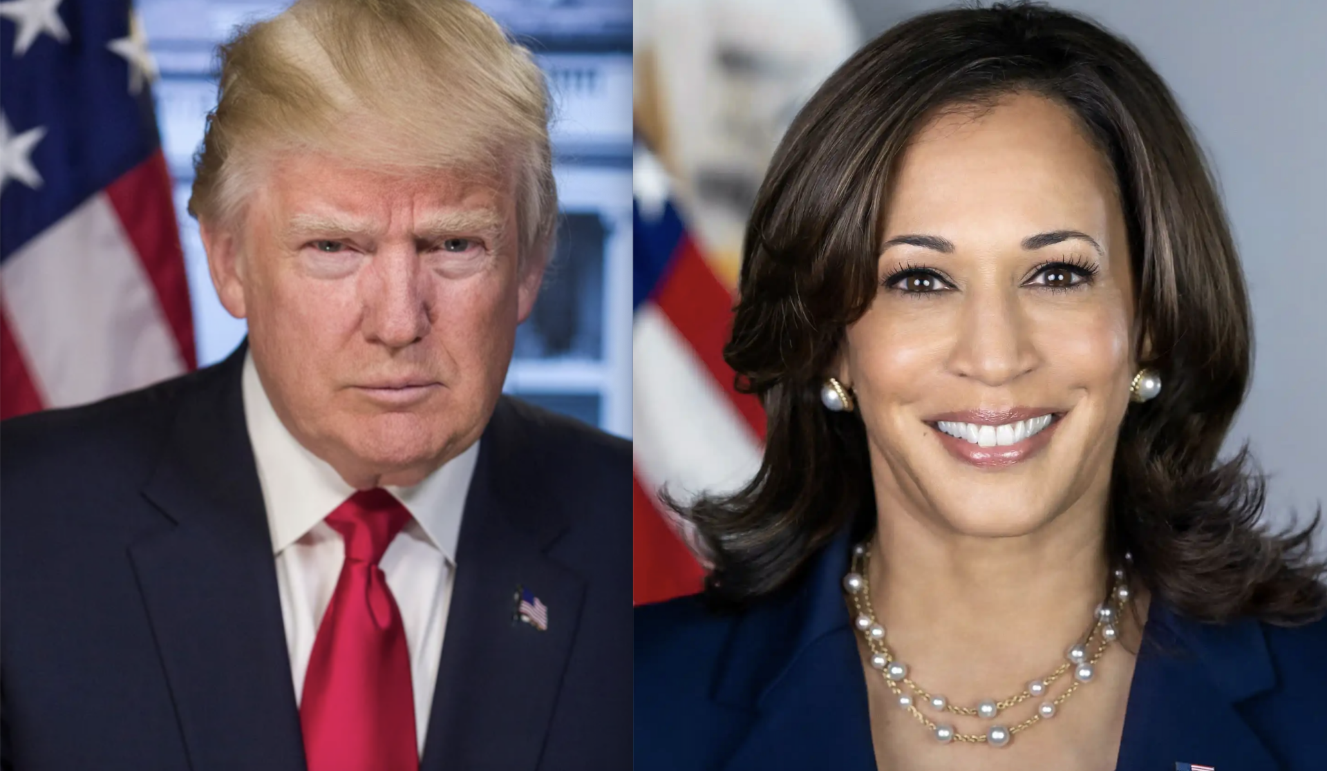 Trump Harris