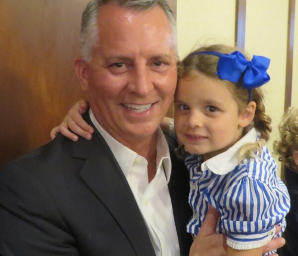 Former Republican David Jolly gave a speech for Harris and brought his family Former Republican David Jolly gave a speech for Harris and brought his family