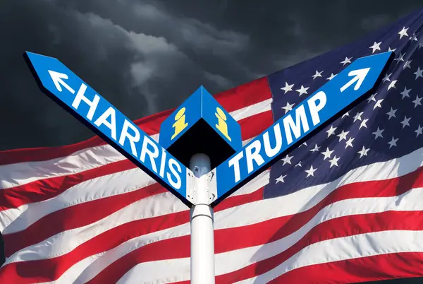 Trump Harris