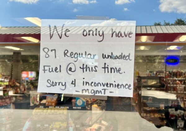 A Circle K at Southern Trace Plaza was doing its best to satisfy customer demand on Sunday A Circle K at Southern Trace Plaza was doing its best to satisfy customer demand on Sunday