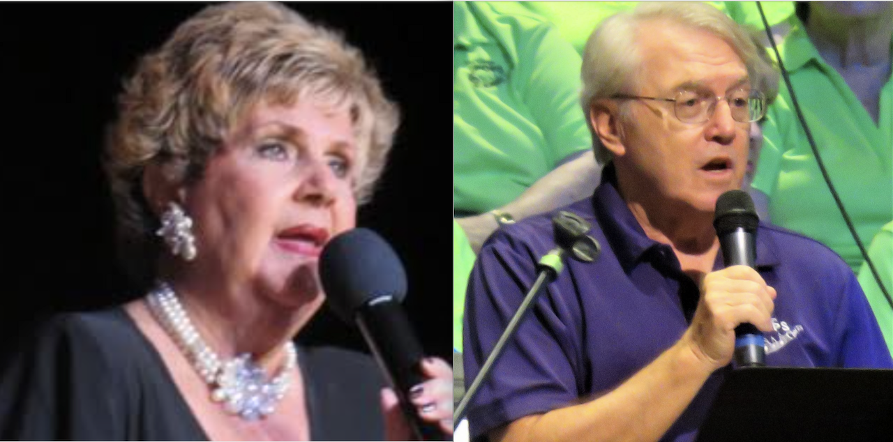 Bill Davis and Diana Arlt