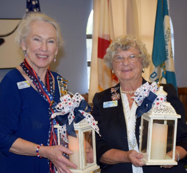 Linda Fraser and Sylvia Walden