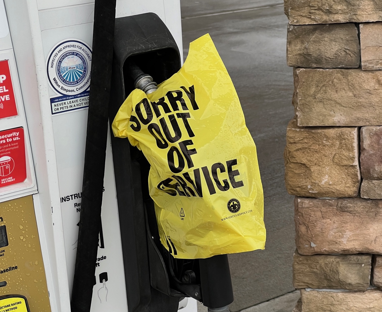 The pumps went dry at Circle K