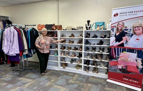Kimberly Landsverk oversees the Winter Park Boutique that supports Dress for Success. Kimberly Landsverk oversees the Winter Park Boutique that supports Dress for Success.