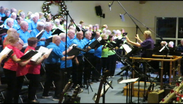 Bill Davis directing the Pops Chorus for the last time Bill Davis directing the Pops Chorus for the last time